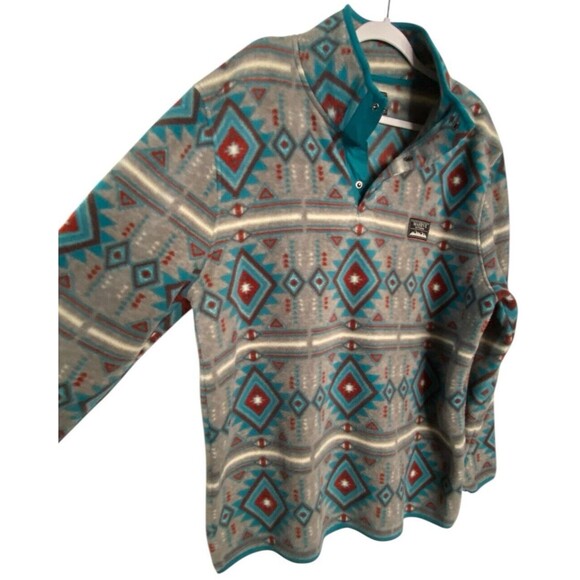 Massive Outdoor Men's Fleece Sweatshirt Aztec Southwest - Picture 4 of 8
